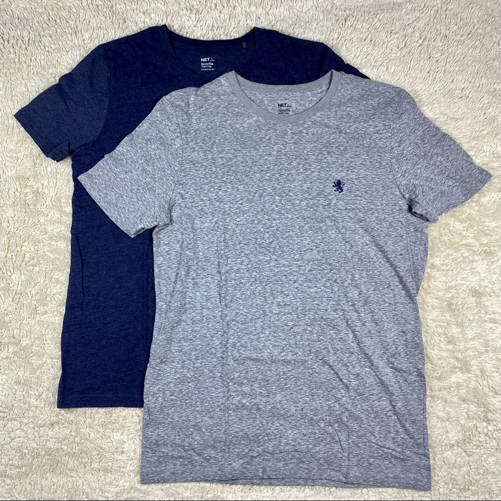 NWOT 2pcs Basic Regular Fit Men T-shirts